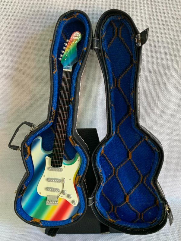 GUITARRA STANDARD LISA Color Arco Iris-Blanco - Imagen 3
