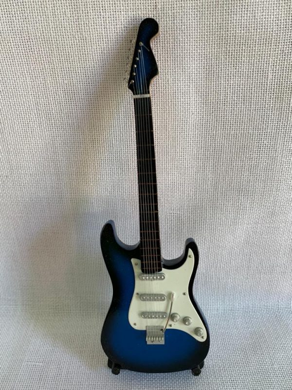 GUITARRA STANDARD LISA Color Azul-Blanco - Imagen 2