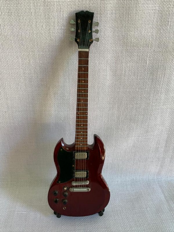 GUITARRA LISA SG Color Rojo - Mandos Izquierda - Imagen 2
