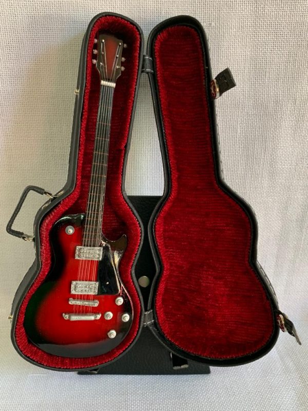 GUITARRA LISA GLP Color Rojo-Negro / Tamaño Standard - Imagen 4