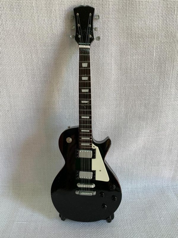 GUITARRA LISA GLP Color Negro-Blanco - Imagen 2