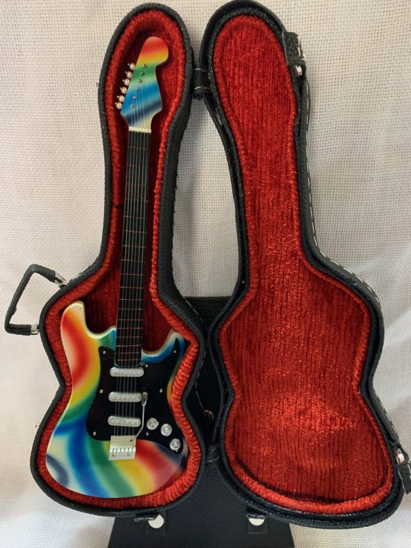 GUITARRA STANDARD LISA Color Arco Iris-Negro - Imagen 4