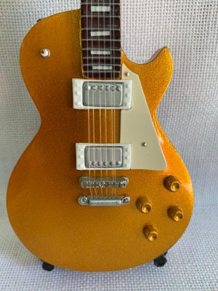 GUITARRA LISA GLP Color Gold-Blanco