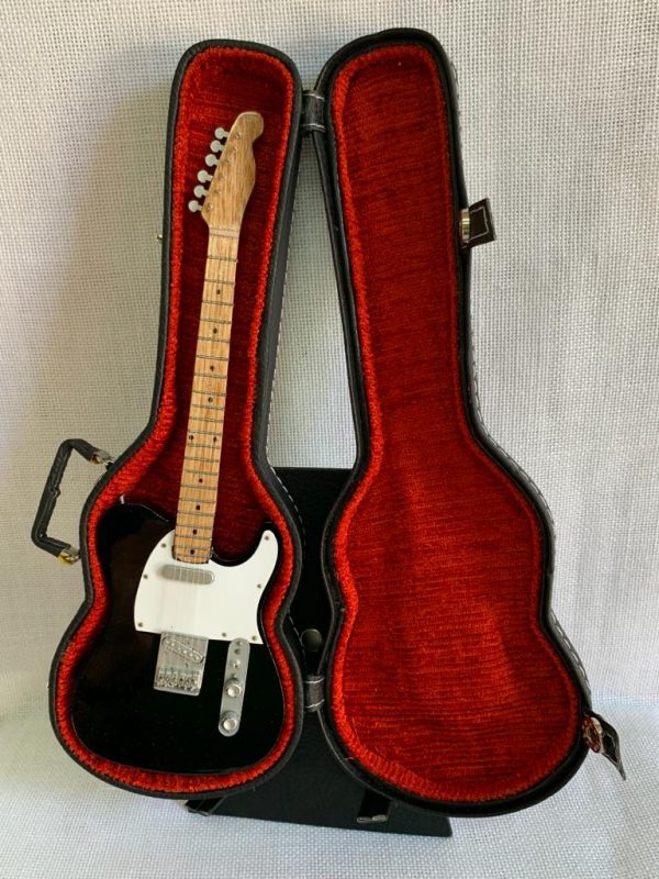 GUITARRA LISA FENDER TELECASTER Color Negro-Blanco - Imagen 3