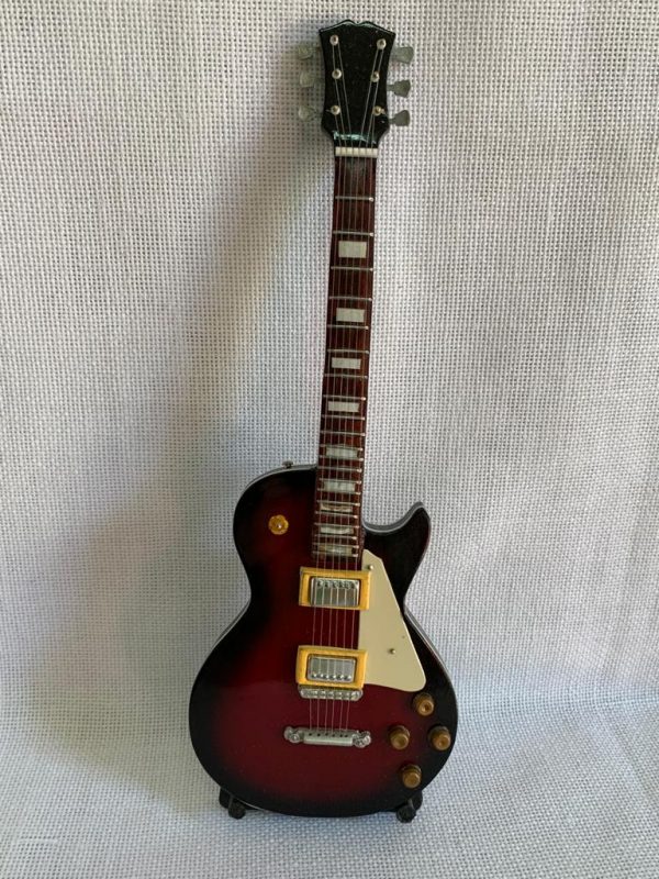 GUITARRA LISA GLP Color Rojo-Blanco - Imagen 2