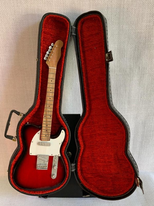 GUITARRA LISA FENDER TELECASTER Color Rojo-Blanco - Imagen 4