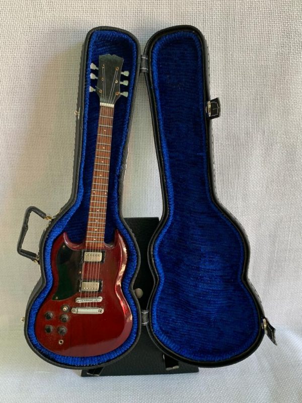 GUITARRA LISA SG Color Rojo - Mandos Izquierda - Imagen 3