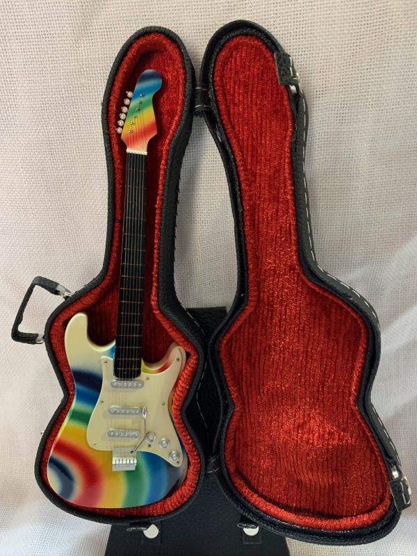 GUITARRA STANDARD LISA Color Arco Iris-Blanco - Imagen 4